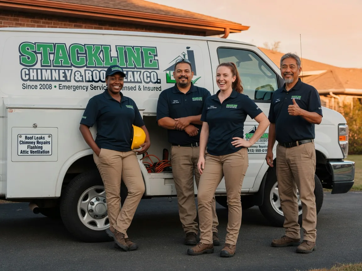 Chimney flashing repair company in Nordheim, TX